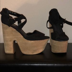 Topshop super high platform sandal
